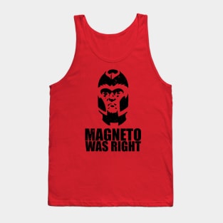 MAGNETO WAS RIGHT // Distressed Tank Top